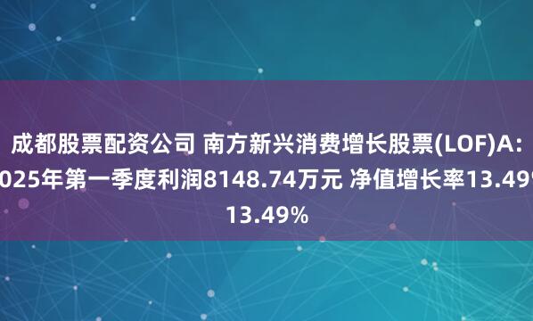 成都股票配资公司 南方新兴消费增长股票(LOF)A：2025年第一季度利润8148.74万元 净值增长率13.49%